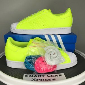 Adidas Superstar Highlighter Solar Yellow Sneaker